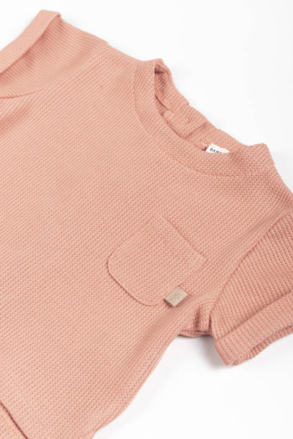 BAMBOOM Shirt apertura dietro - 1115 - CORAL 276