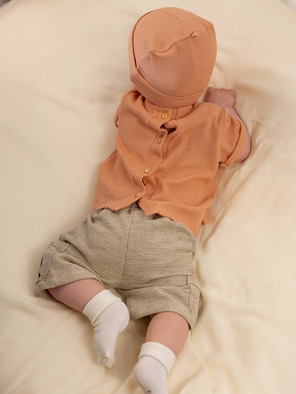 BAMBOOM Shirt apertura dietro - 1115 - CORAL 276
