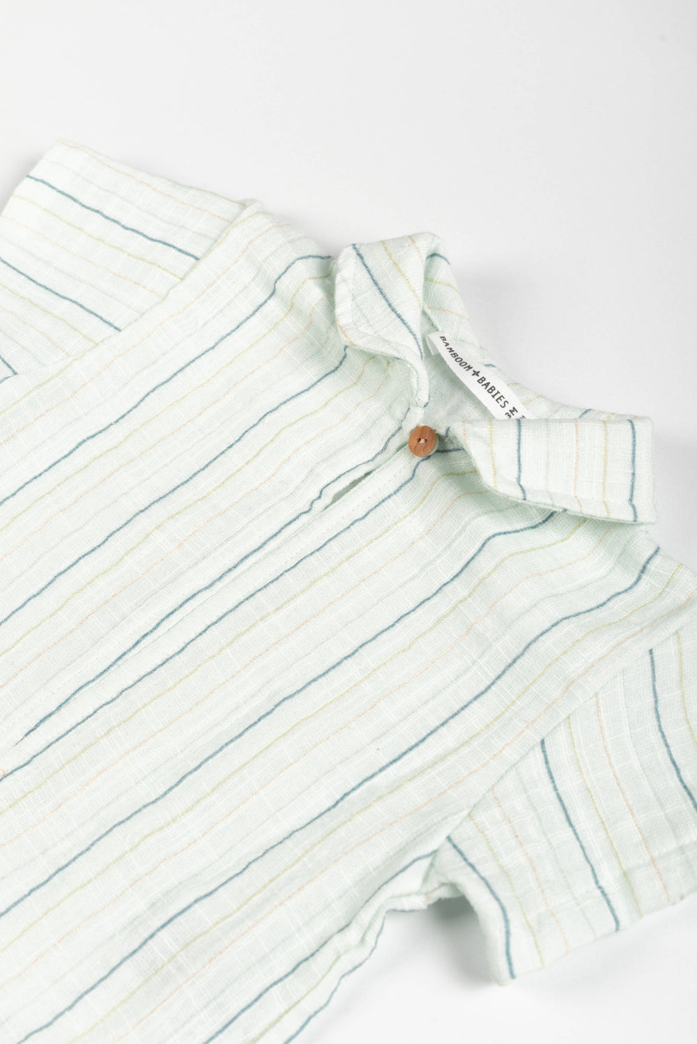 BAMBOOM Shirt con colletto - 1117 - STRIPE ACQUA 271
