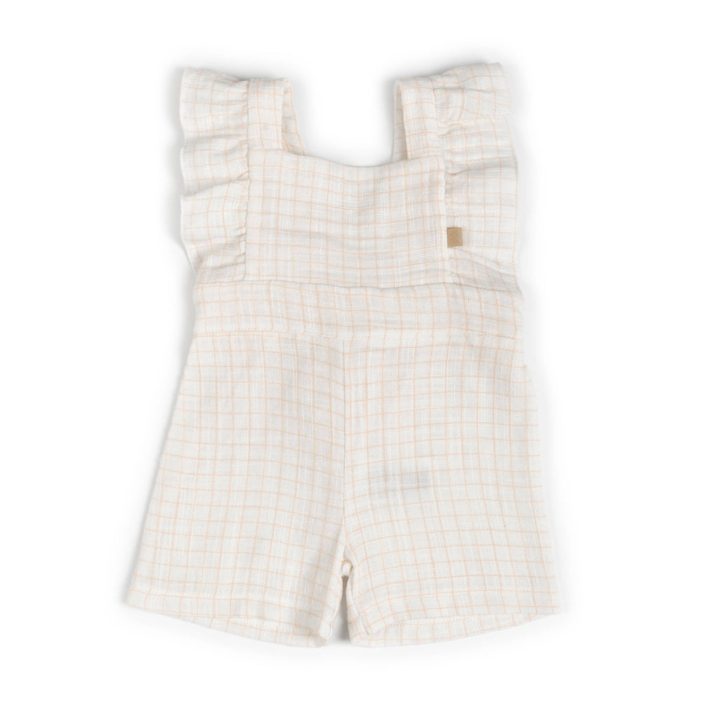 BAMBOOM Salopette bimba - 1118 - SQUARE WHITE/PINK 278