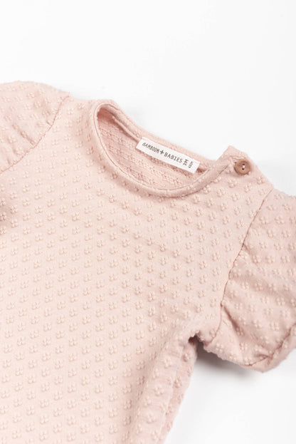 BAMBOOM Shirt manica corta a palloncino - 1123 - PINK BLOOM 275