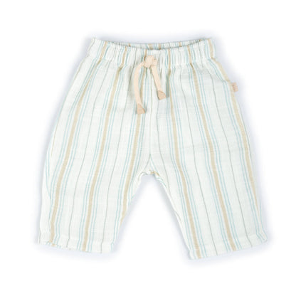 BAMBOOM Pants Lino Look - 1125 - STRIPE WHITE/BLU 272