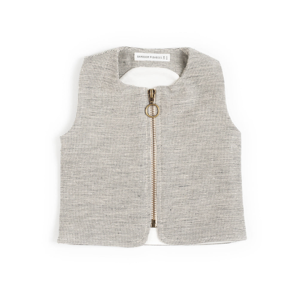 BAMBOOM Gilet Orso con zip - 1133 - BLU 07