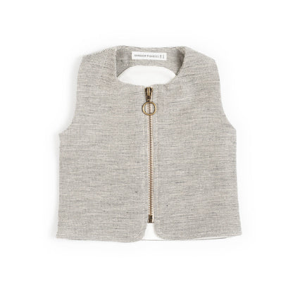 BAMBOOM Gilet Orso con zip - 1133 - BLU 07