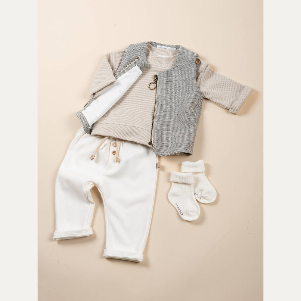 BAMBOOM Gilet Orso con zip - 1133 - BLU 07
