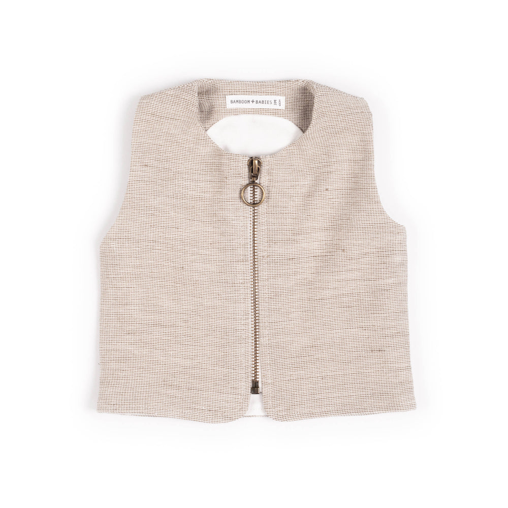 BAMBOOM Gilet Orso con zip - 1133 - MUSTARD 270