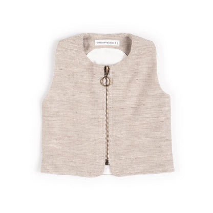 BAMBOOM Gilet Orso con zip - 1133 - MUSTARD 270