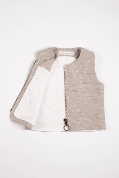 BAMBOOM Gilet Orso con zip - 1133 - MUSTARD 270