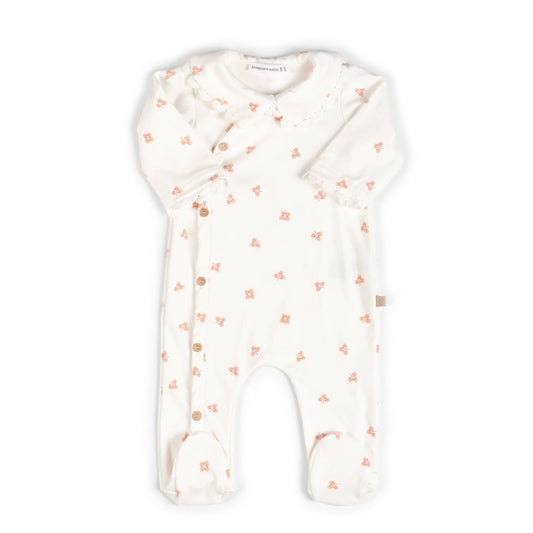 BAMBOOM Tuta con colletto - 1134 - PRINT LUCKY LEAVES 280