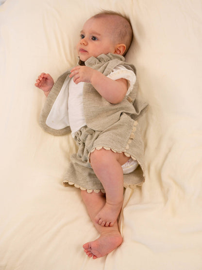 BAMBOOM Short bimba con bordino - 1136 - MUSTARD 270