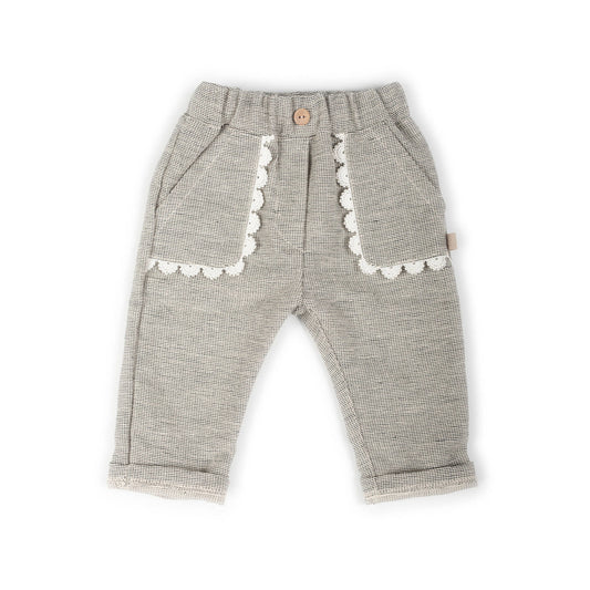 BAMBOOM Pants con tasche in Embroidery - 1148 - BLU 07