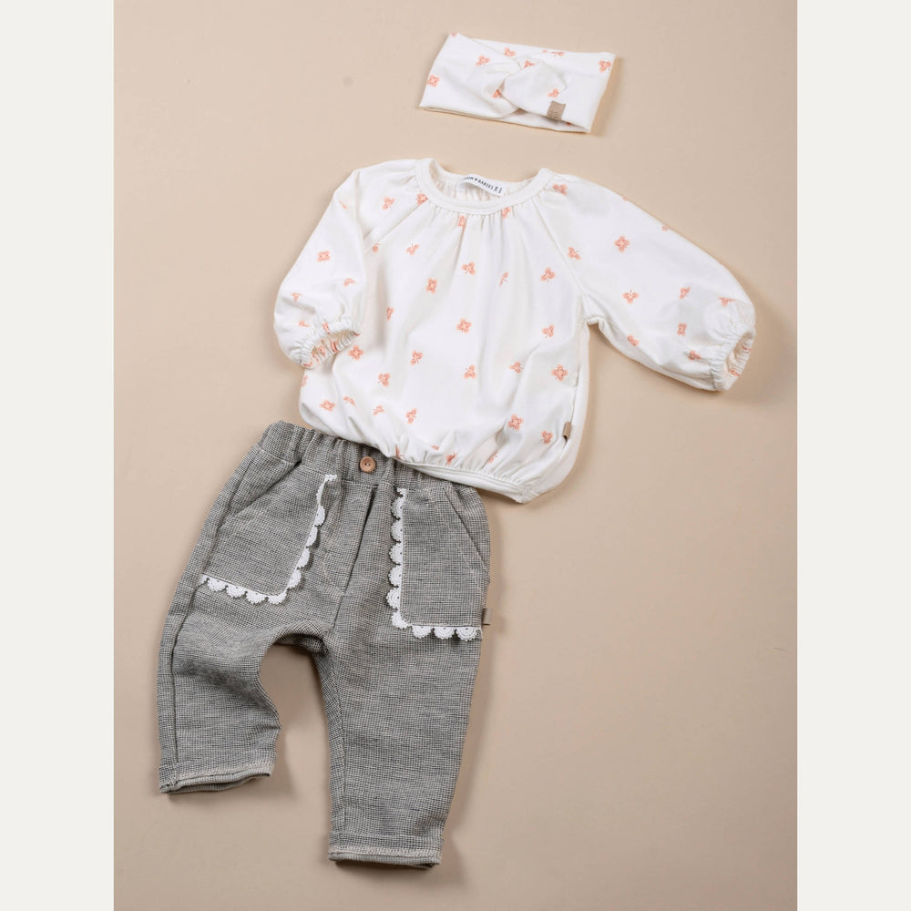 BAMBOOM Pants con tasche in Embroidery - 1148 - BLU 07