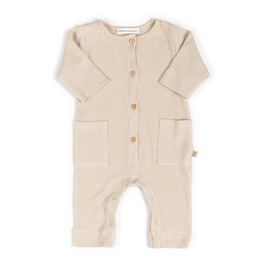 BAMBOOM Tuta con tasche - 1156 - ALMOND CREAM 273