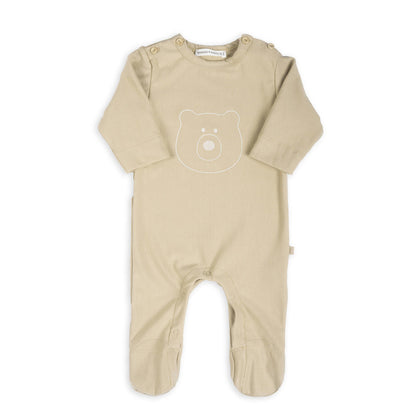 BAMBOOM Tuta Orso con piedi - 1161 - LIGHT MUSTARD 279