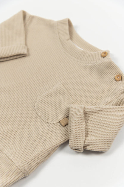 BAMBOOM Maglia bimbo - 1165 - ALMOND CREAM 273