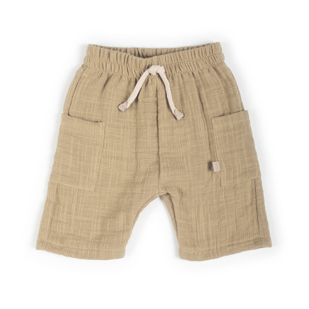 BAMBOOM Shorts Lino Look - 1166 - MUSTARD 270