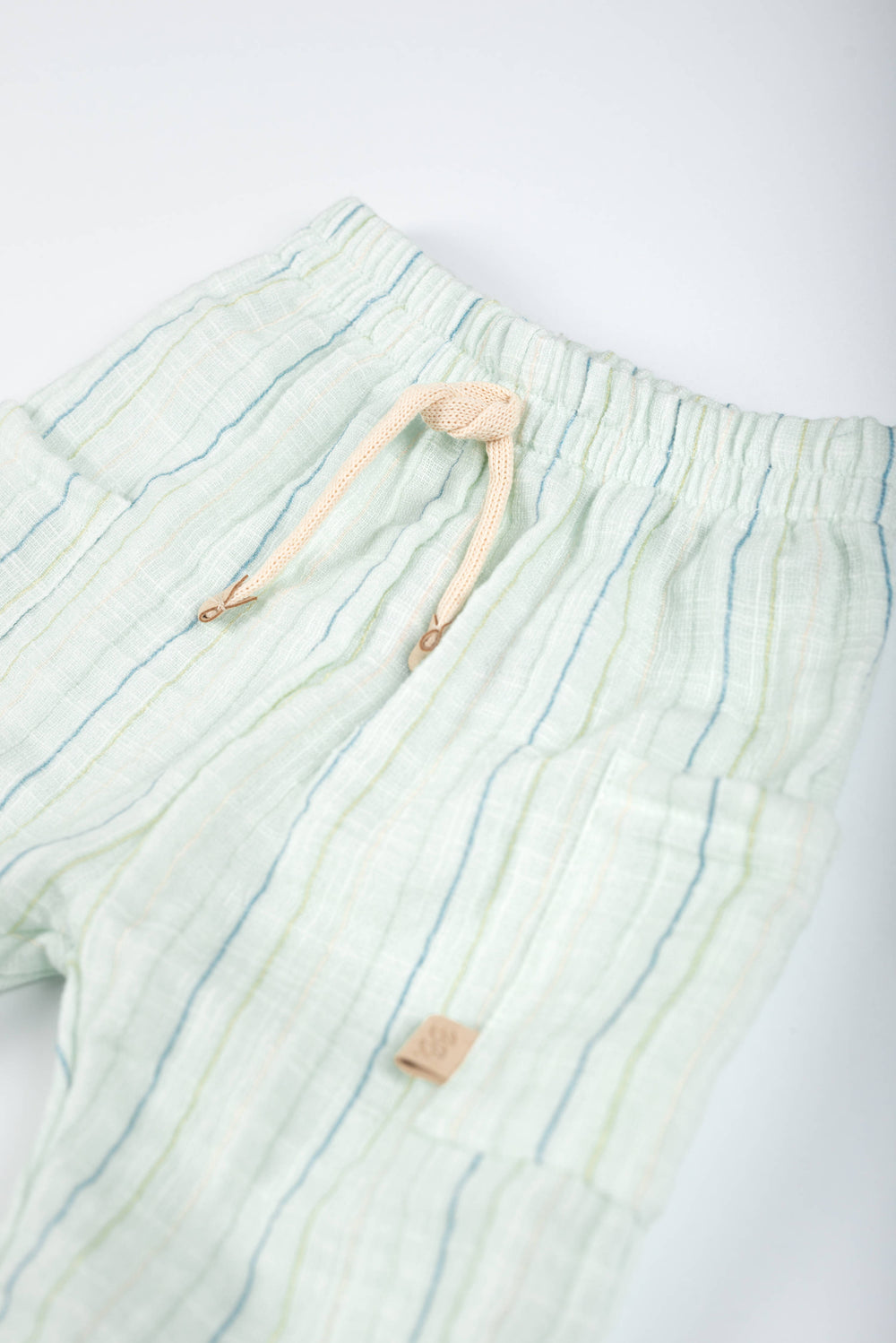 BAMBOOM Shorts Lino Look - 1166 - STRIPE ACQUA 271