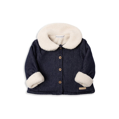 BAMBOOM Cappotto bimba - 1233 - JEANS BLU 38