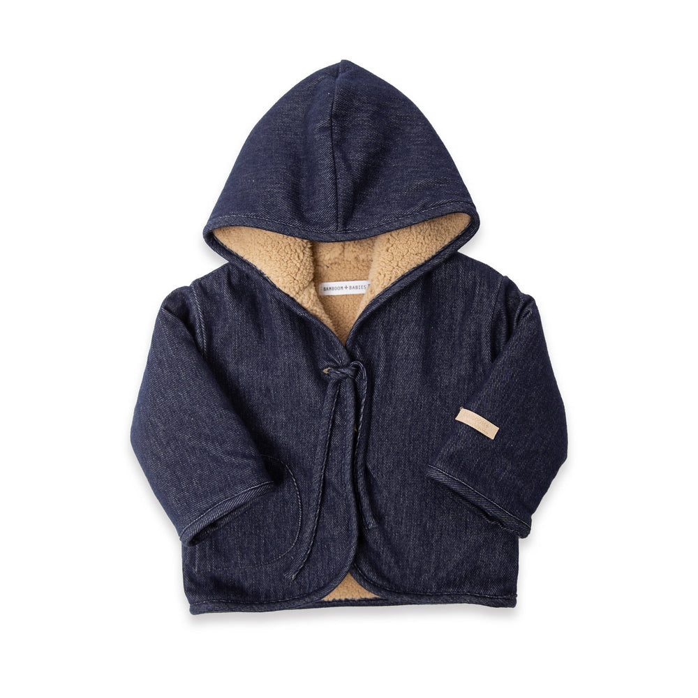 BAMBOOM Giacca con cappuccio - JEANS BLU 38