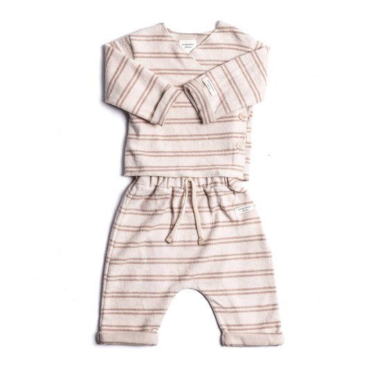 BAMBOOM Twinset con apertura incrociata - 1306 - STRIPE PINK 106