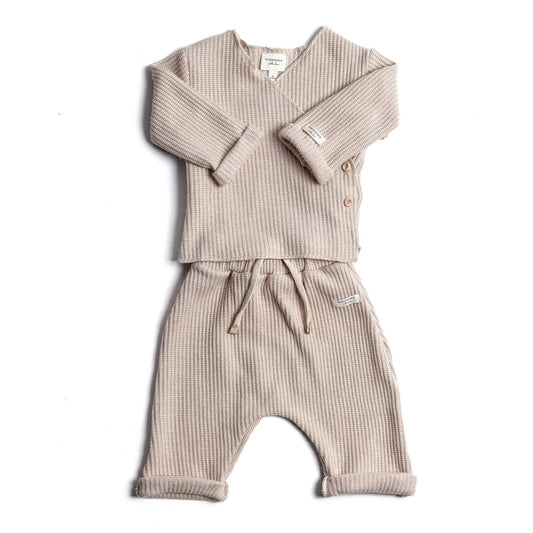 BAMBOOM Twinset con apertura incrociata - 1306 - SAND 10