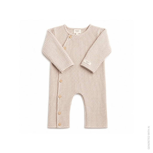 BAMBOOM Tutina in maglia con apertura laterale - 1312 - SAND 10