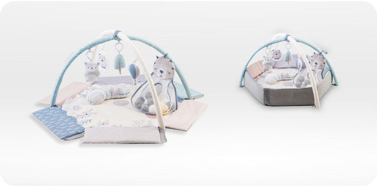 MoMi tappeto palestrina Pastel