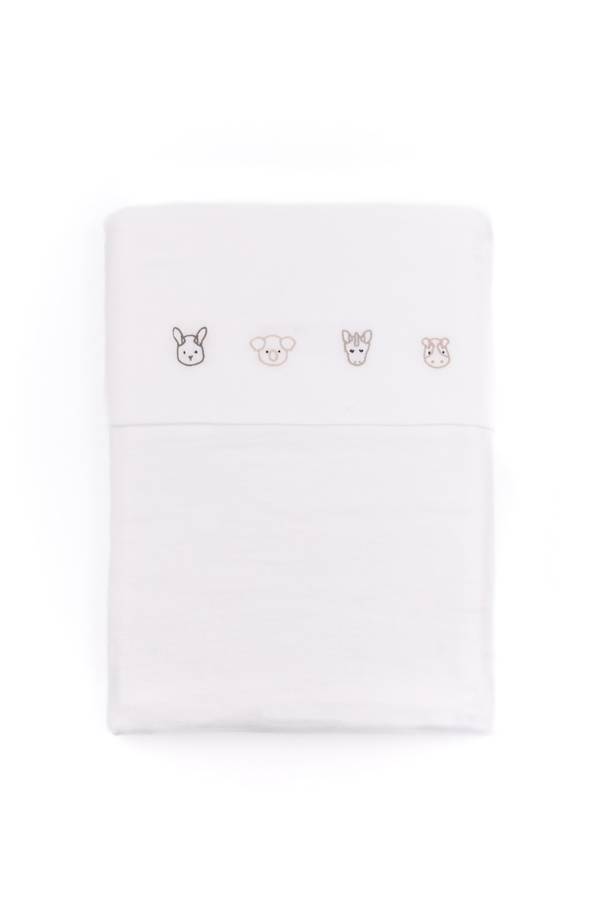 BAMBOOM Lenzuola culla + federa - 172M - ANIMAL FRIENDS 236