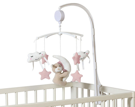 KIOKIDS - Giostrina musicale orso - rosa