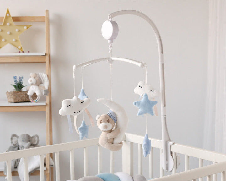 KIOKIDS - Giostrina musicale orso - celeste