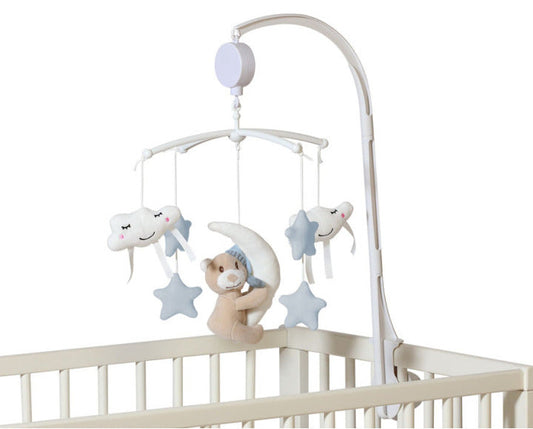 KIOKIDS - Giostrina musicale orso - celeste
