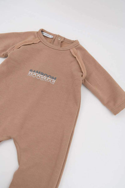BAMBOOM Tutina Raglan logo Bamboom 497 - Camel 79 - AI