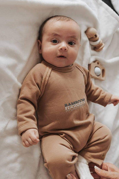 BAMBOOM Tutina Raglan logo Bamboom 497 - Camel 79 - AI