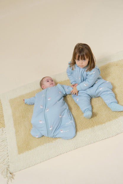 Molis&Co - Sacco nanna con maniche - Duck Family - TOG 2.5 - 0-6mesi