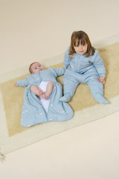 Molis&Co - Sacco nanna con maniche - Duck Family - TOG 2.5 - 0-6mesi