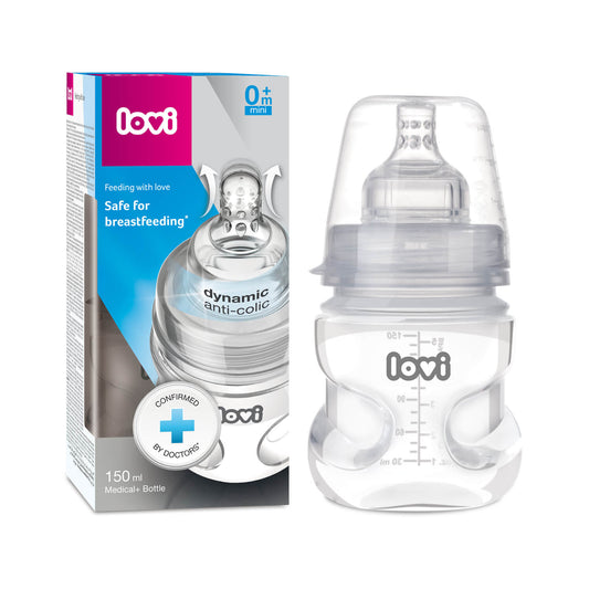 LOVI Biberon Medical+ 150ml SuperVent/Anti-Colica