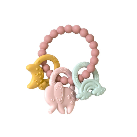 SARO Baby Massaggiagengive Ele-Fun - pink