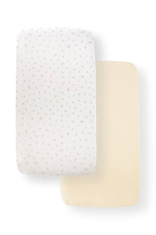 BAMBOOM Lenzuolo con angoli culla - 2 pz - 217 - TULIPS 204