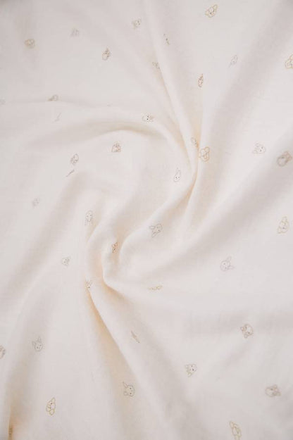 BAMBOOM Swaddle Muslin Medium multi-uso 70x70cm 3-Pack - 263 - ANIMAL FRIENDS 236