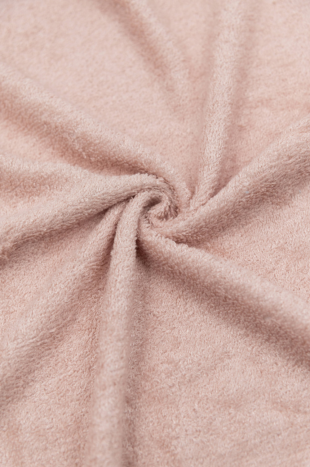 Bamboom Asciugamano con cappuccio neonato - orecchie + guanto - WARM PINK 426