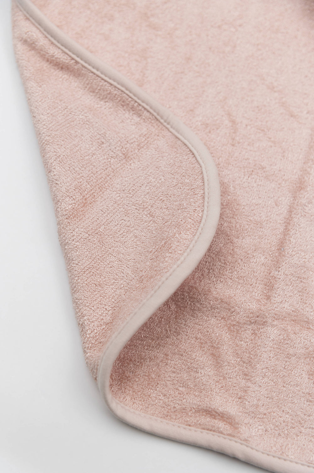 Bamboom Asciugamano con cappuccio neonato - orecchie + guanto - WARM PINK 426