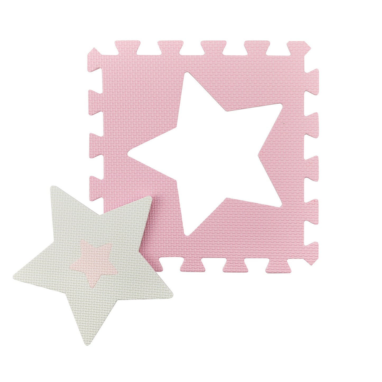MoMi tappeto a incastro NEBE colore pink