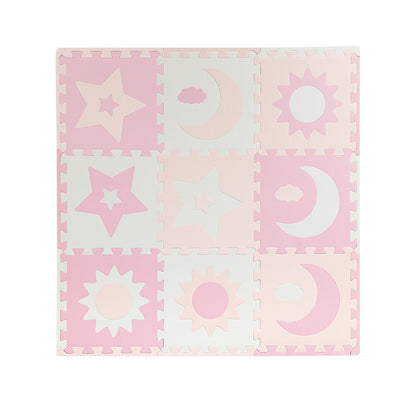 MoMi tappeto a incastro NEBE colore pink