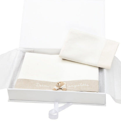 Nanan - Lenzuola per lettino Set 3pz Tato Ecru - 39316 - SS