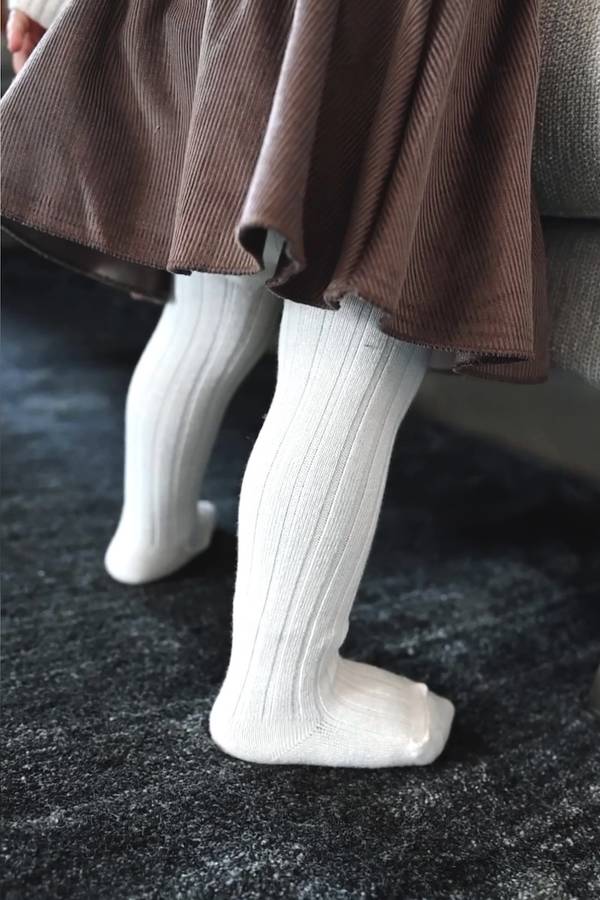 Bamboom Calzamaglia in Bambù - PANNA 02 - 3-6m