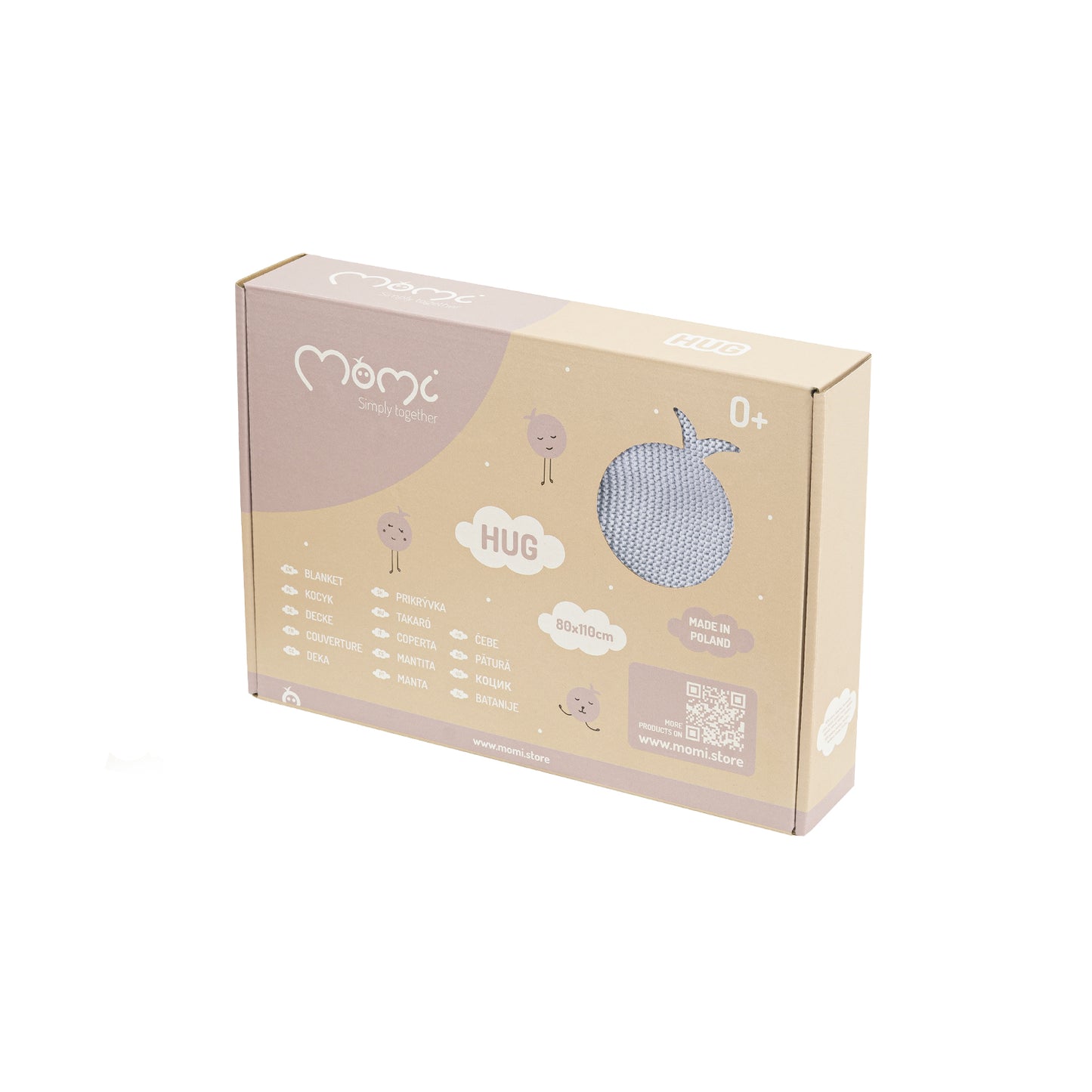 MoMi copertina HUG colore grey