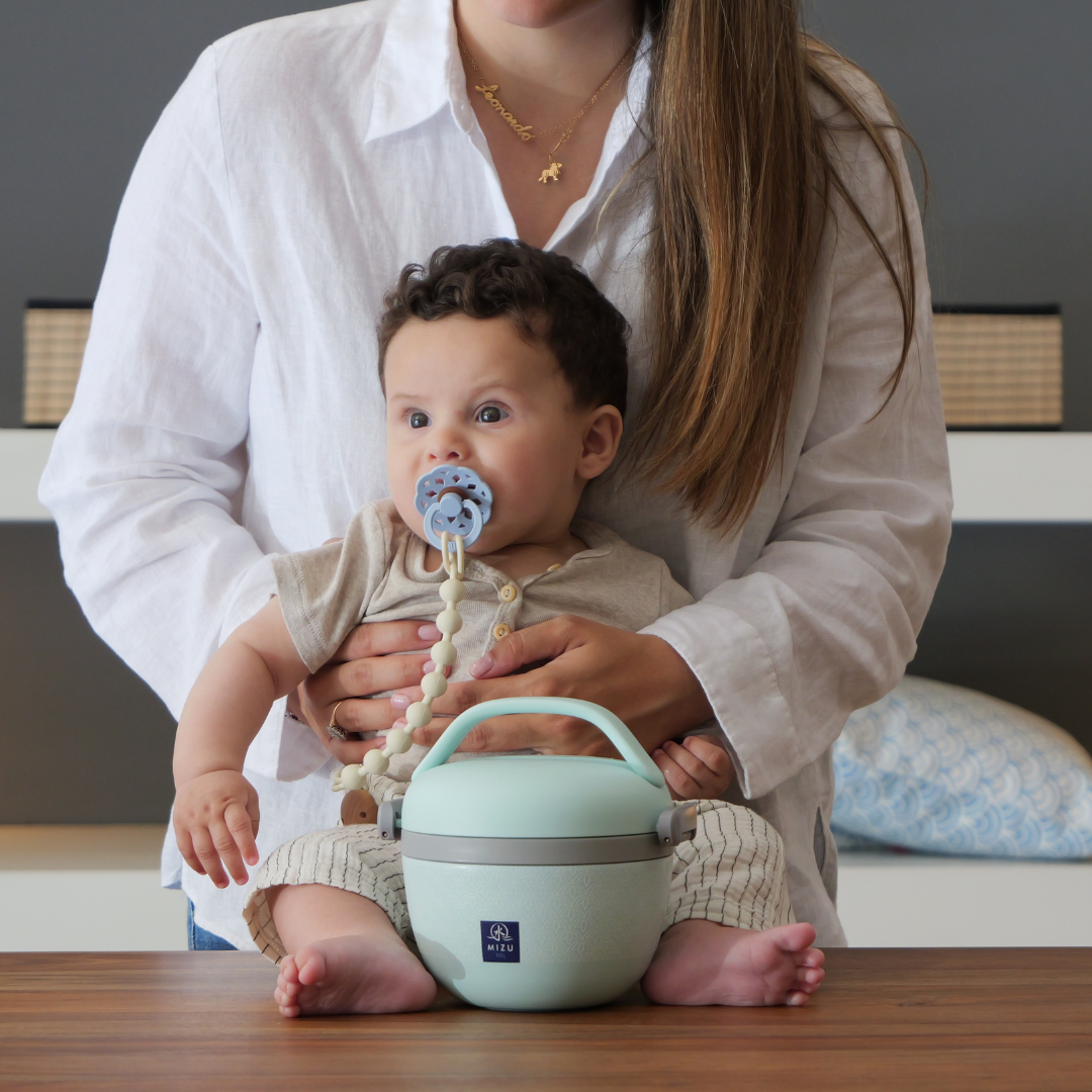 Mizu Baby - Yume Food Easy - Thermos pappa Verde Acqua - 680ml