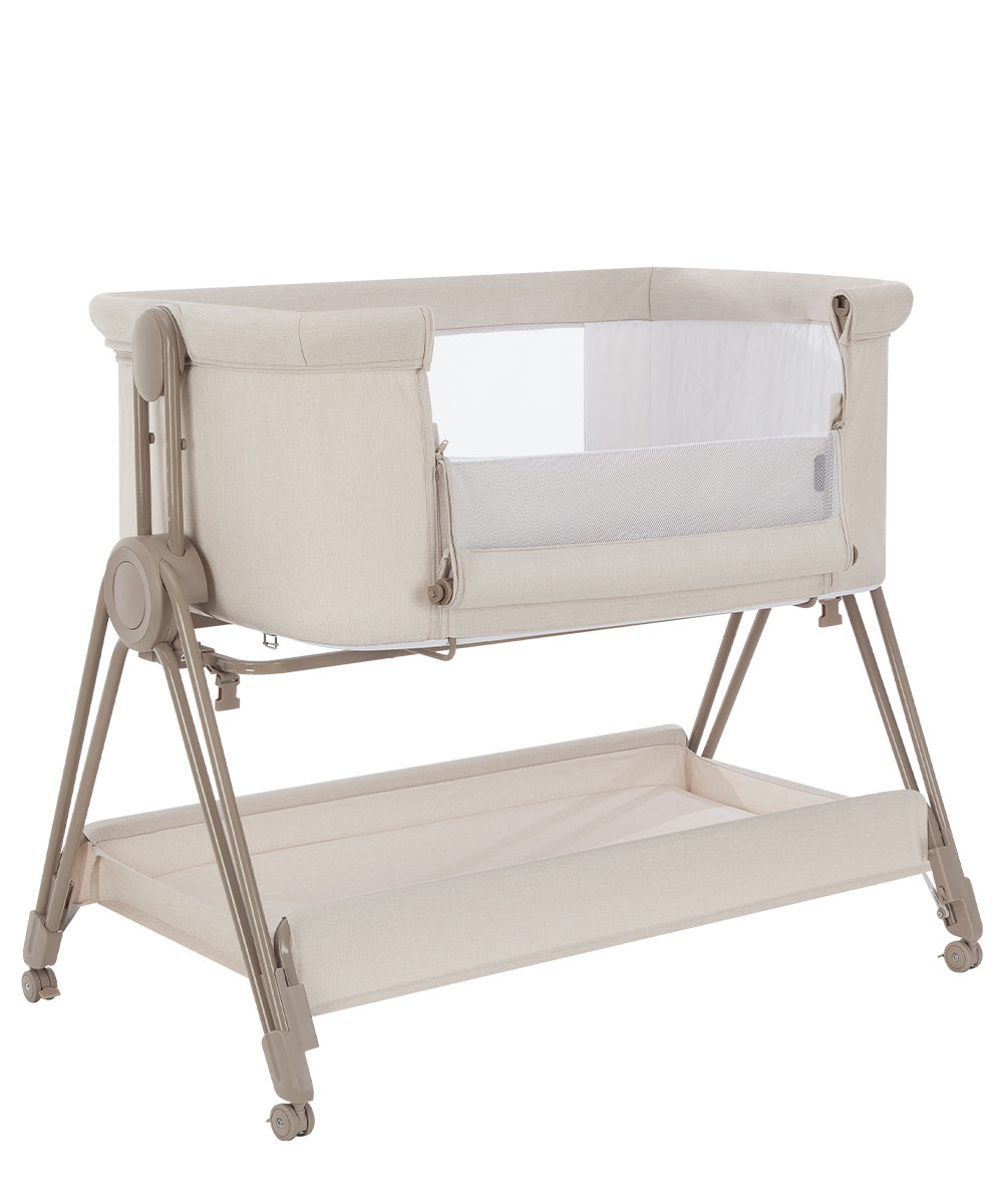 CARRELLO - Culla fiancoletto Gracia - cool grey