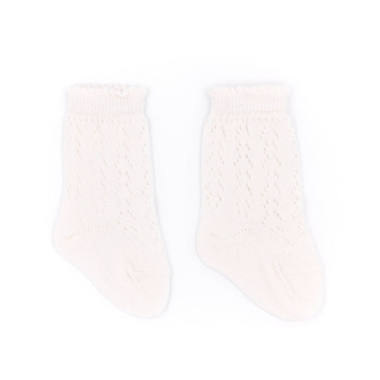 Bamboom Calze Traforate Bimba 530 - PANNA 02