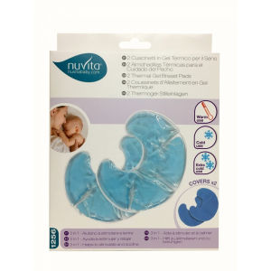 NUVITA - 2 Cuscinetti in gel termico per il seno
